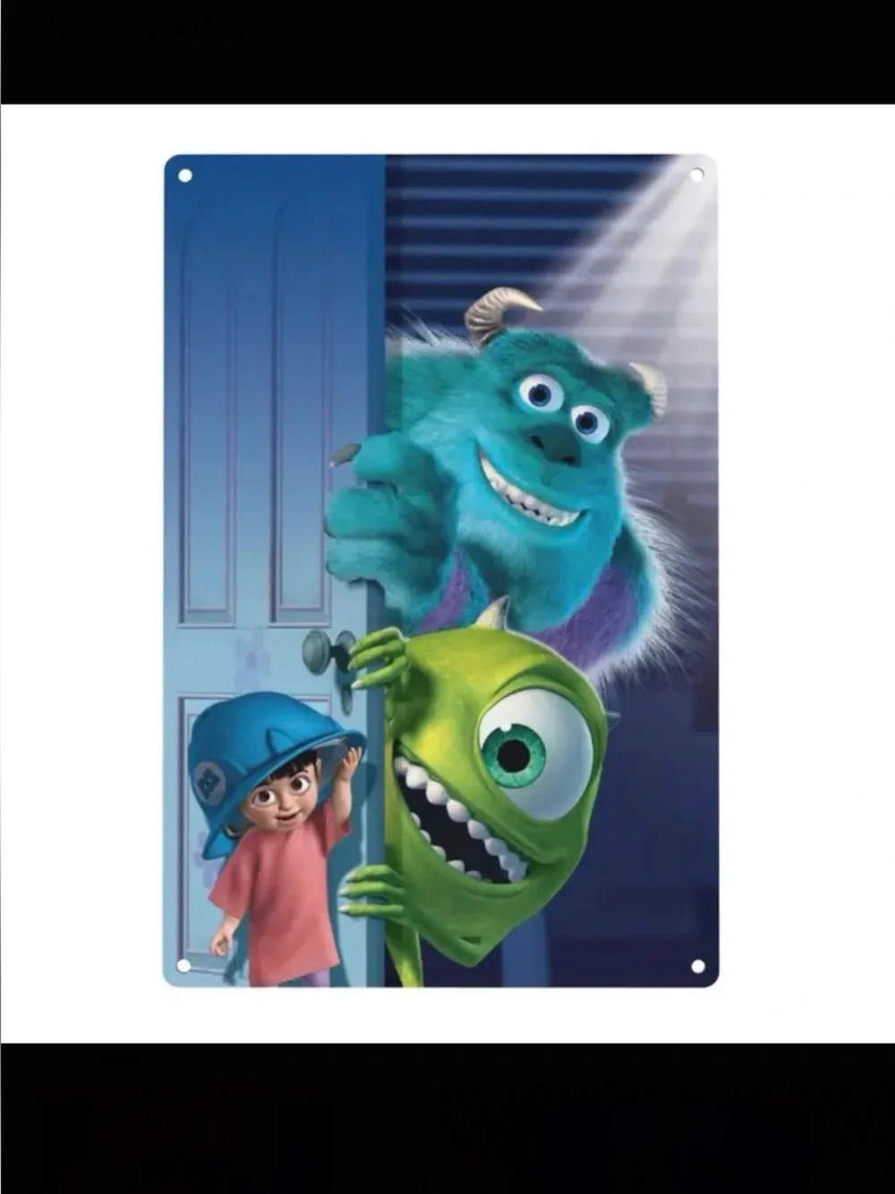 🌟Pick Any 2/$26 Sale Monsters Inc Sign
